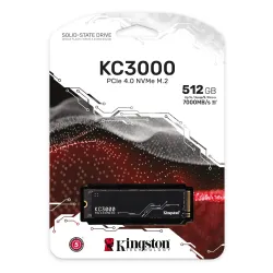 Dysk SSD Kingston KC3000 512GB M.2 2280 PCIe Gen 4.0 x4 NVMe (7000/3900