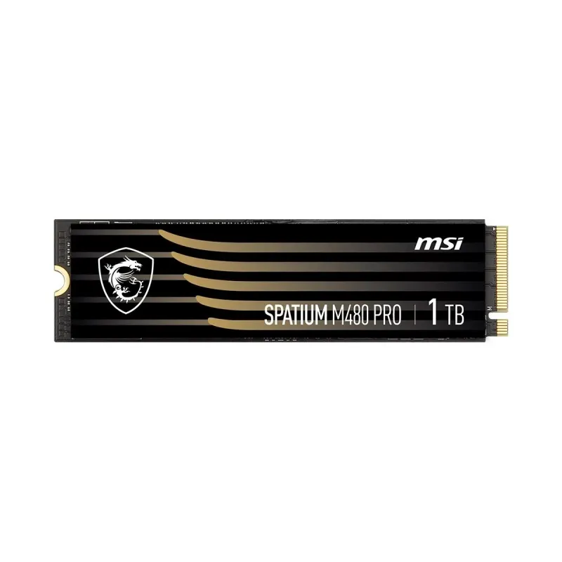 Dysk SSD MSI SPATIUM M480 Pro 1TB M.2 2280 PCIe 4.0 NVMe (7400/6000 MB/s)