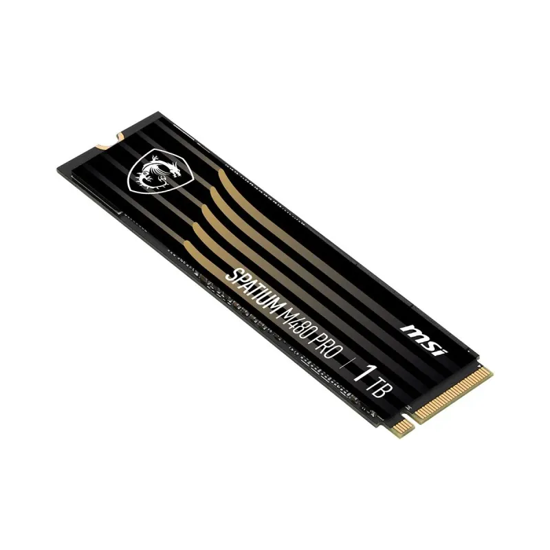 Dysk SSD MSI SPATIUM M480 Pro 1TB M.2 2280 PCIe 4.0 NVMe (7400/6000 MB/s)