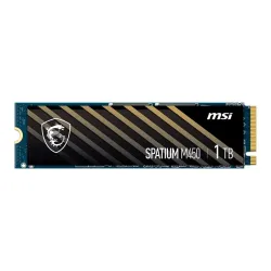 Dysk SSD MSI SPATIUM M450 V1 1TB PCIe 4.0 NVMe M.2 2280 (3400/2500 MB/s) 3D
