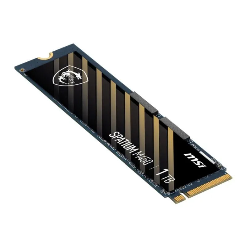 Dysk SSD MSI SPATIUM M450 V1 1TB PCIe 4.0 NVMe M.2 2280 (3400/2500 MB/s) 3D