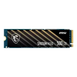Dysk SSD MSI SPATIUM M450 V1 500GB PCIe 4.0 NVMe 1.4 M.2 2280 (3000/2000