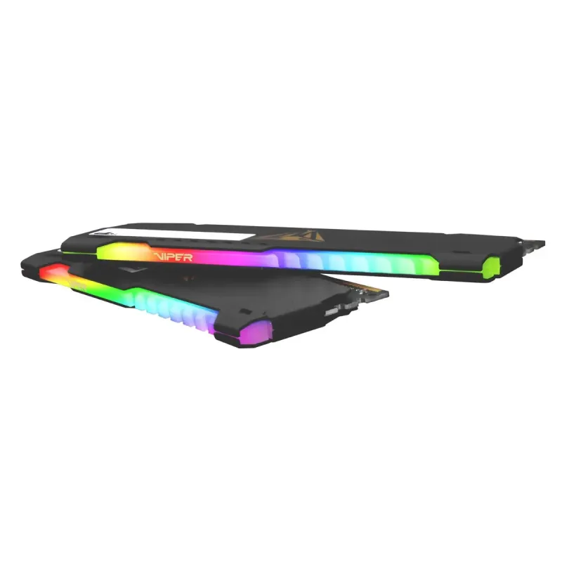 Pamięć DDR4 Patriot Viper STEEL RGB BLACK 32GB (2x16GB) 3600 MHz CL20 1,35V