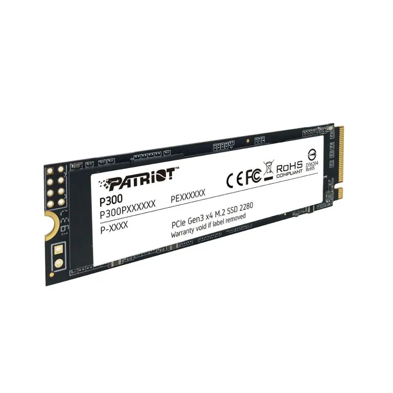 Dysk SSD Patriot P300 128GB M.2 2280 PCIe NVMe (1600/600 MB/s)