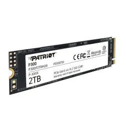 Dysk SSD Patriot P300 2TB M.2 2280 PCIe Gen3 x4 NVMe (2100/1650 MB/s)