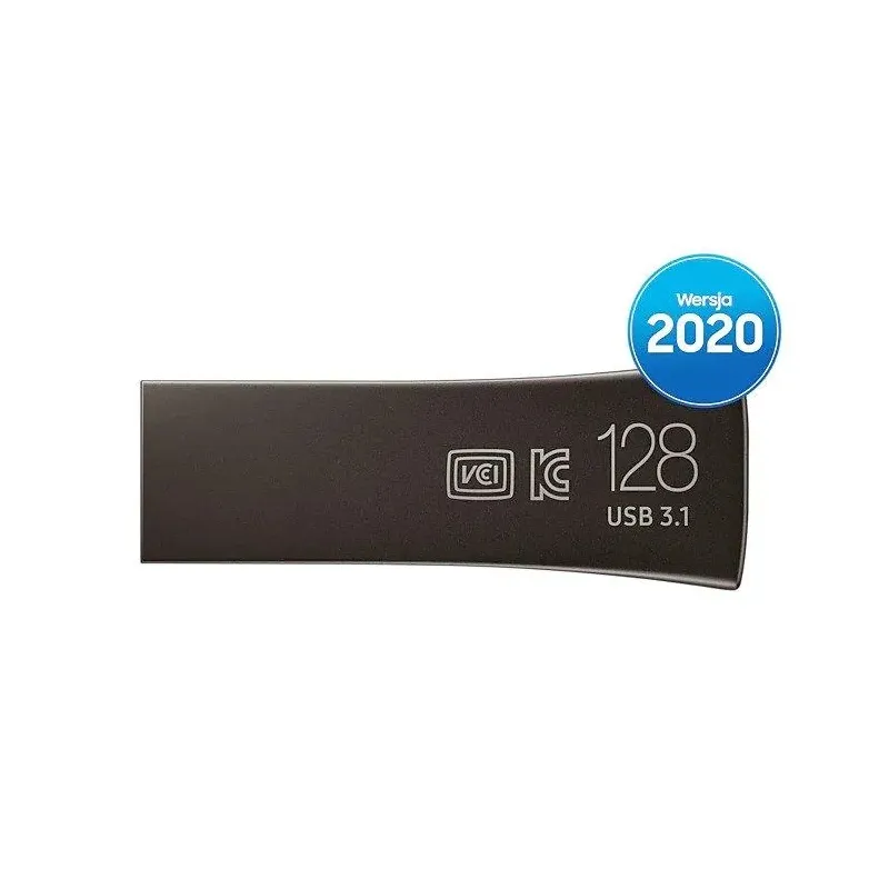 Pendrive Samsung BAR Plus 2020 128GB USB 3.1 Flash Drive 400 MB/s Titan