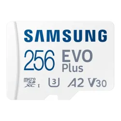 Karta pamięci Samsung EVO Plus 2024 microSDXC 256GB UHS-I U3 A2 V30 +