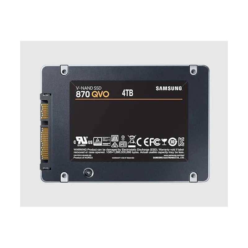 Dysk SSD Samsung 870 QVO 4TB 2,5“ SATA3 (560/530) MZ-77Q4T0BW QLC