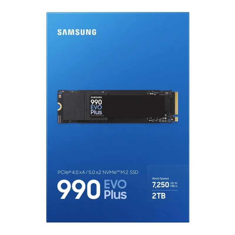 Dysk SSD Samsung 990 EVO Plus 2TB M.2 2280 PCIe 4.0 x4 / 5.0 x2 NVMe 2.0