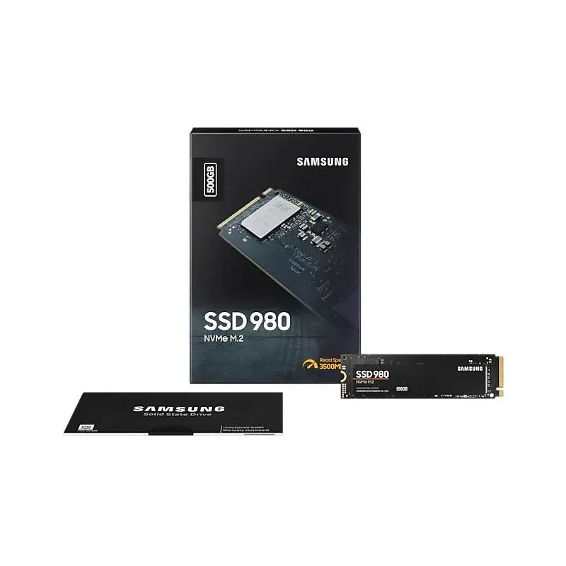 Dysk SSD Samsung 980 500GB M.2 2280 PCIe 3.0 x4 NVMe (3100/2600 MB/s) TLC