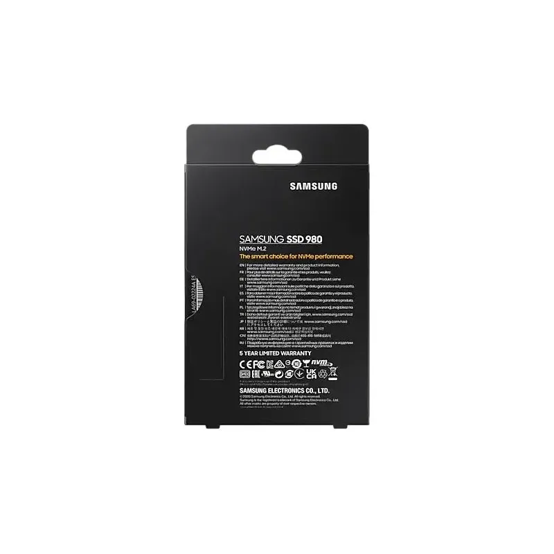 Dysk SSD Samsung 980 500GB M.2 2280 PCIe 3.0 x4 NVMe (3100/2600 MB/s) TLC