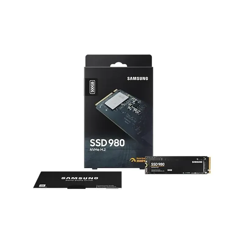 Dysk SSD Samsung 980 500GB M.2 2280 PCIe 3.0 x4 NVMe (3100/2600 MB/s) TLC