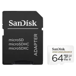 Karta pamięci MicroSDXC SanDisk High Endurance 64GB 100/40 MB/s A1 Class 10