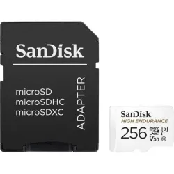 Karta pamięci MicroSDXC SanDisk High Endurance 256GB 100/40 MB/s A1 Class