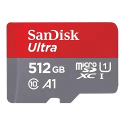 Karta pamięci microSDXC SanDisk Ultra 512GB 150MB/s UHS-I A1 U1 C10 +