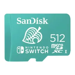 Karta pamięci microSDXC SanDisk Nintendo Switch 512GB 100/90MB/s UHS-I