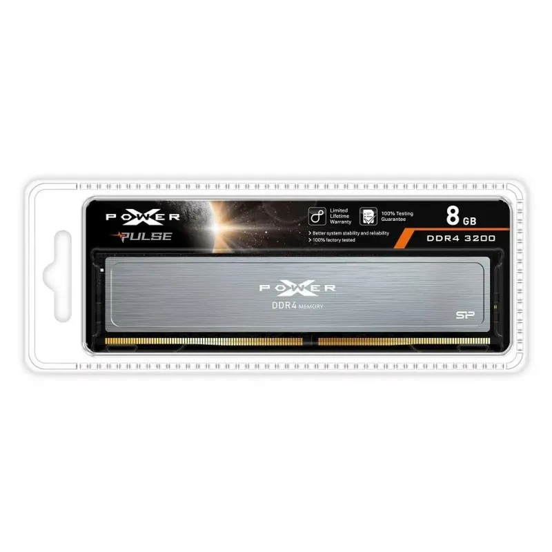 Pamięć DDR4 Silicon Power XPOWER Pulse Gaming 8GB (1x8GB) 3200MHz CL16