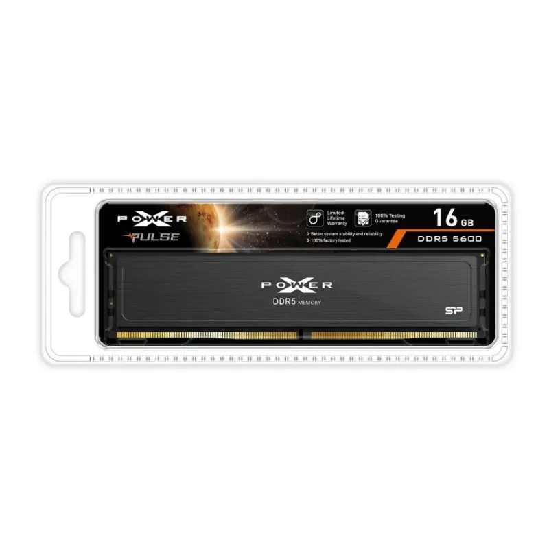 Pamięć DDR5 Silicon Power XPOWER Pulse Gaming 16GB (1x16GB) 5600MHz CL40