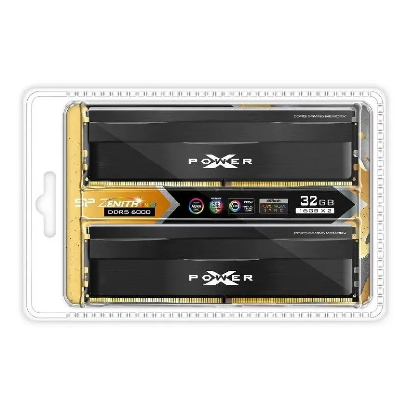 Pamięć DDR5 Silicon Power XPOWER Zenith RGB Gaming 32GB (2x16GB) 6000 MHz