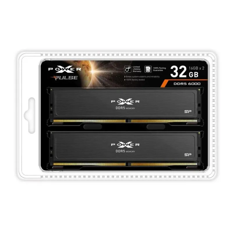 Pamięć DDR5 Silicon Power XPOWER Pulse Gaming 32GB (2x16GB) 6000MHz CL30
