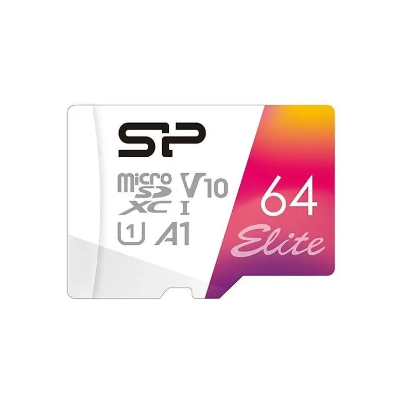 Karta pamięci Silicon Power microSDXC Elite 64GB (90/80 MB/s… | PartsPC.pl