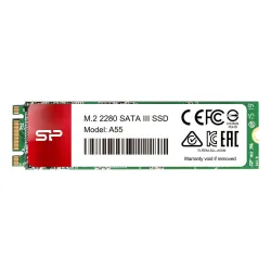 Dysk SSD Silicon Power A55 256GB M.2 2280 SATA3 (560/530 MB/s)