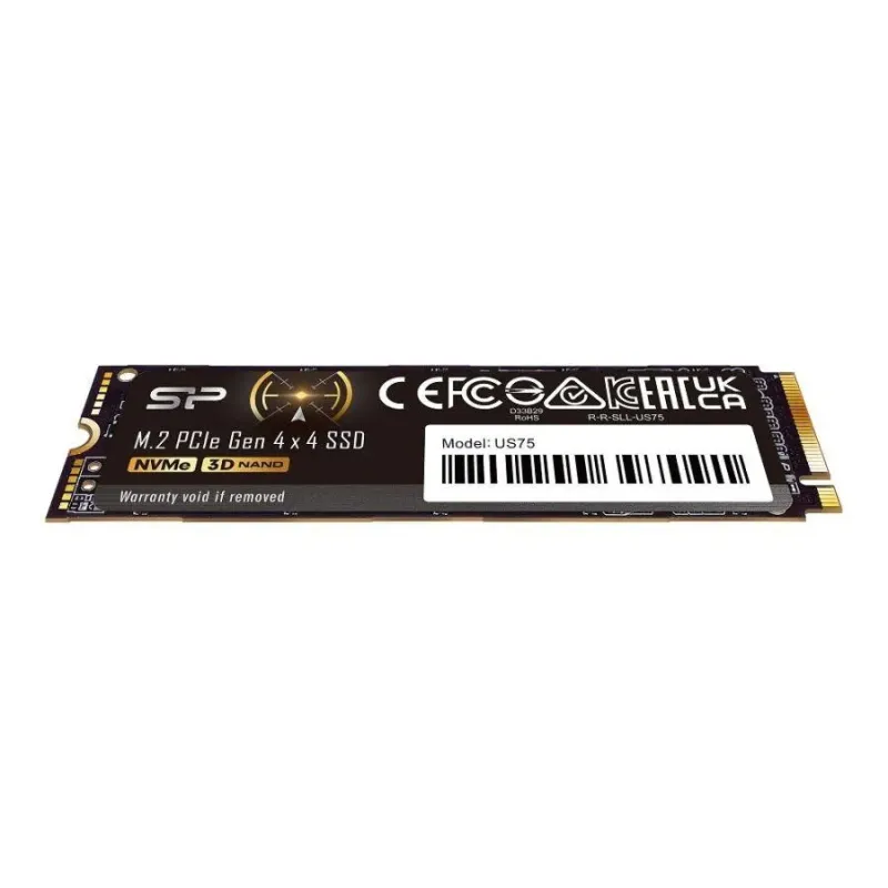Dysk SSD Silicon Power US75 1TB M.2 PCIe Gen4x4 NVMe 1.4 (7000/6000 MB/s)