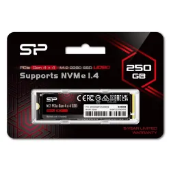 Dysk SSD Silicon Power UD90 250GB M.2 2280 PCIe Gen4x4 NVMe 1.4 (4500/1950