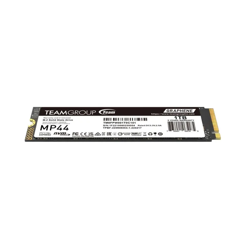 Dysk SSD Team Group MP44 1TB M.2 PCIe NVMe Gen4 x4 2280 (7400/6500)