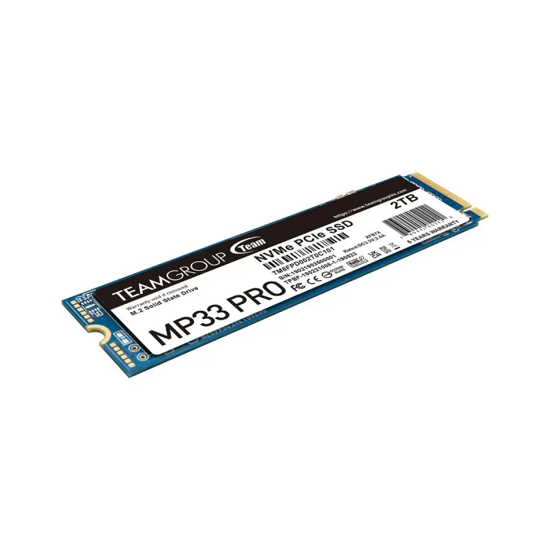 Dysk SSD Team Group MP33 PRO 2TB M.2 2280 PCIe NVMe Gen3 x4 (3500/3000