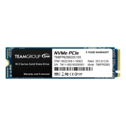 Dysk SSD Team Group MP33 256GB M.2 2280 PCIe NVMe (1600/1000 MB/s)