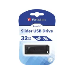 Pendrive Verbatim 32GB Slider USB 2.0