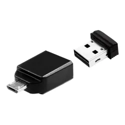 Pendrive Verbatim Nano 32GB USB 2.0 z adapterem Micro-B