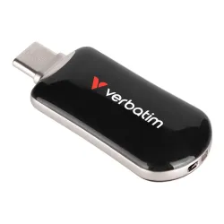 Pendrive Verbatim Plectra 512GB USB-C 3.0 Black