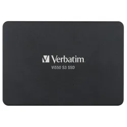 Dysk SSD wewnętrzny Verbatim Vi550 S3 128GB 2.5" SATA III czarny