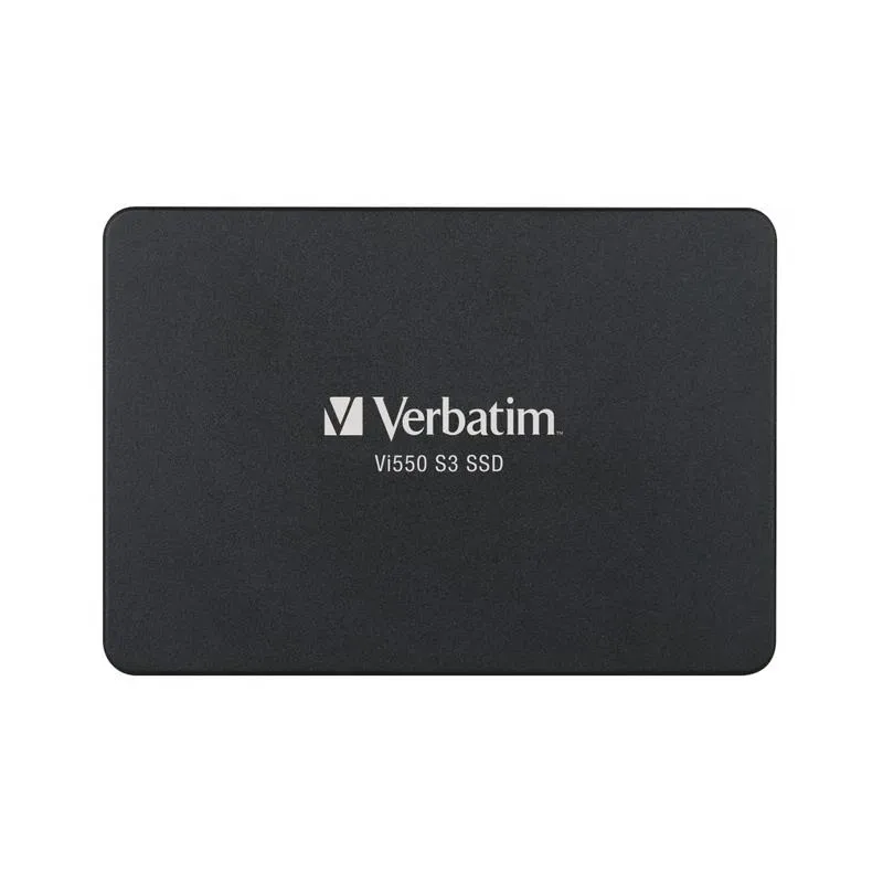 Dysk SSD wewnętrzny Verbatim Vi550 S3 128GB 2.5" SATA III czarny