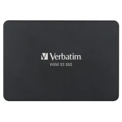 Dysk SSD wewnętrzny Verbatim Vi550 S3 256GB 2.5" SATA III czarny