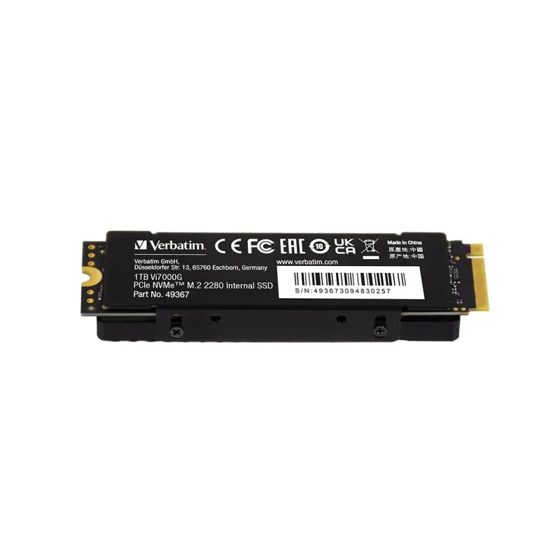 Dysk SSD Verbatim Vi7000G 1TB M.2 2280 PCIe Gen4 NVME (7400/5500 MB/s)