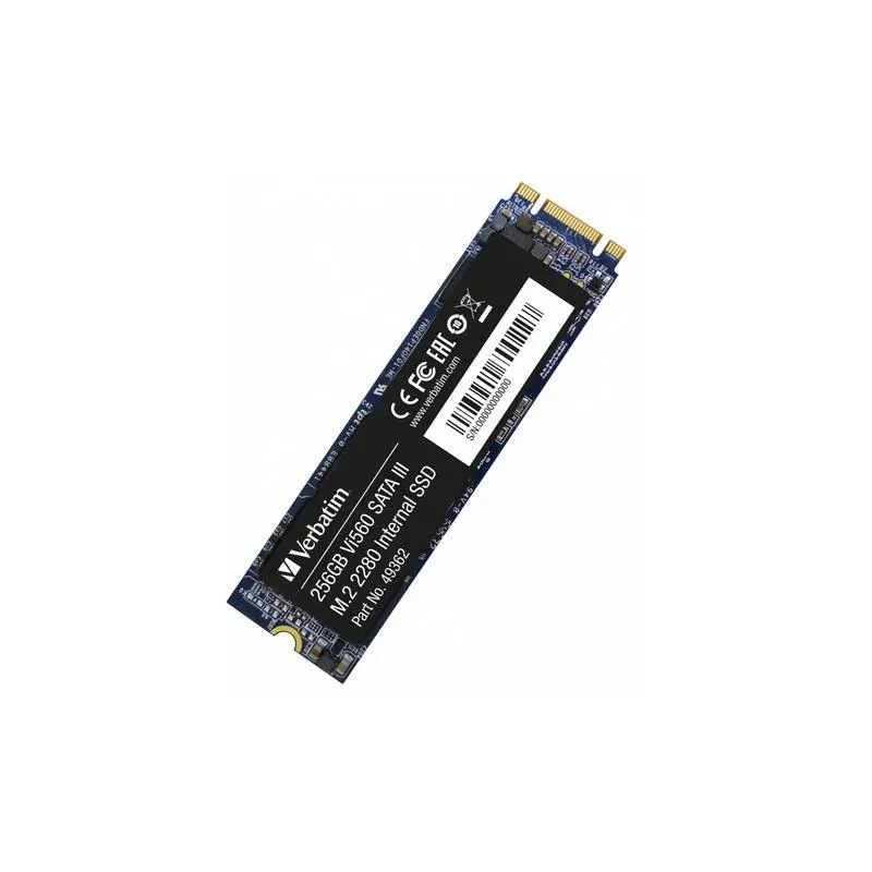 Dysk SSD wewnętrzny Verbatim Vi560 S3 256GB M.2 2280 SATA