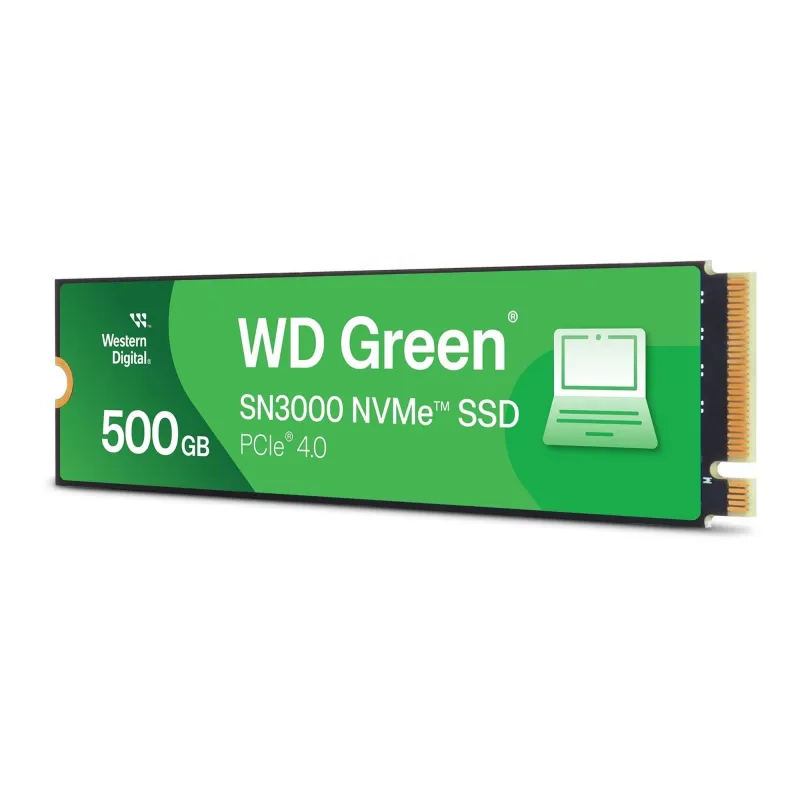 WD Green™ SN3000 NVMe™ SSD POWERED BY SANDISK 500 GB