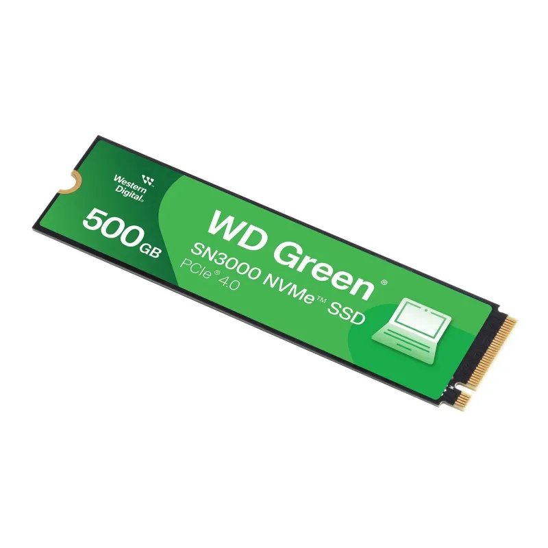 WD Green™ SN3000 NVMe™ SSD POWERED BY SANDISK 500 GB