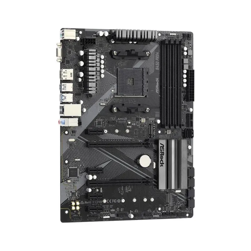Płyta ASRock B450 Pro4 R2.0 /AMD B450/DDR4/SATA3/M.2/U... | PartsPC.pl