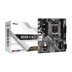 Płyta ASrock B650M-H/M.2+ /AMD B650/DDR5/SATA3/M.2/USB3.0/PCIe4.0/AM5/mATX
