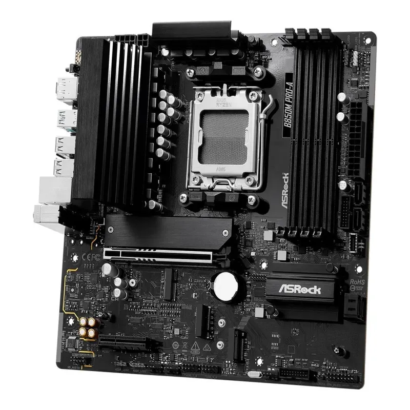 Płyta ASrock B850M Pro-A /AMD B850/DDR5/SATA3/M.2/USB3.1/PCIe5.0/AM5/mATX
