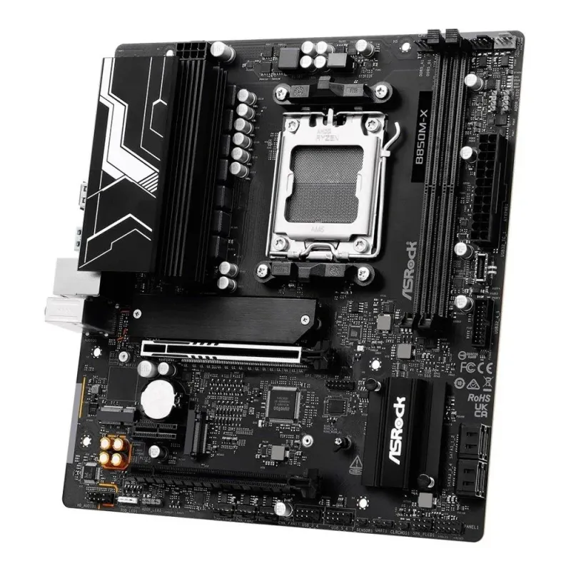 Płyta ASRock B850M-X R2.0 /AMD B850/DDR5/SATA3/M.2/USB3.0/PCIe5.0/AM5/mATX