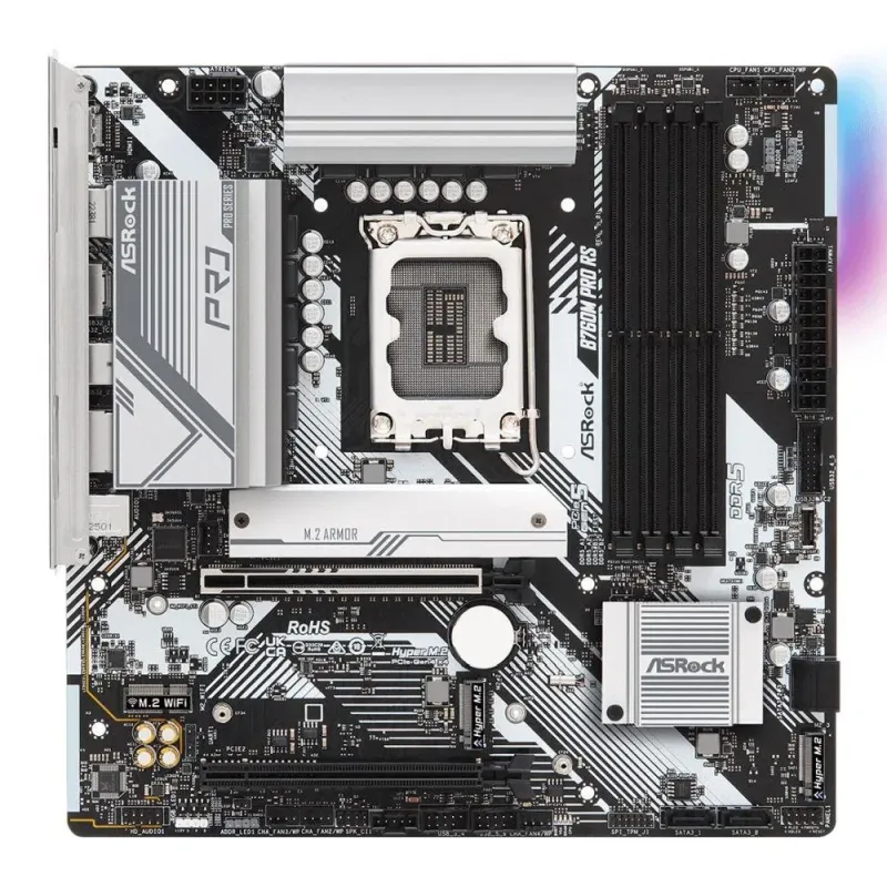 Płyta ASRock B760M PRO RS /B760/DDR5/SATA3/M.2/USB3.0/PCIe5.0/s.1700/mATX
