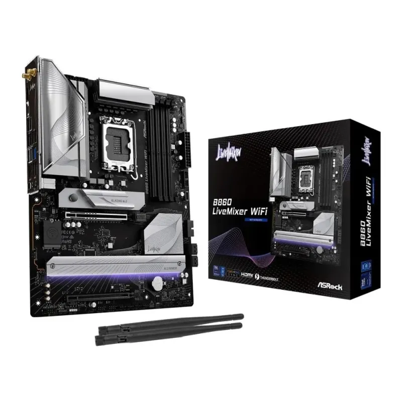 Płyta ASRock B860 LiveMixer WiFi