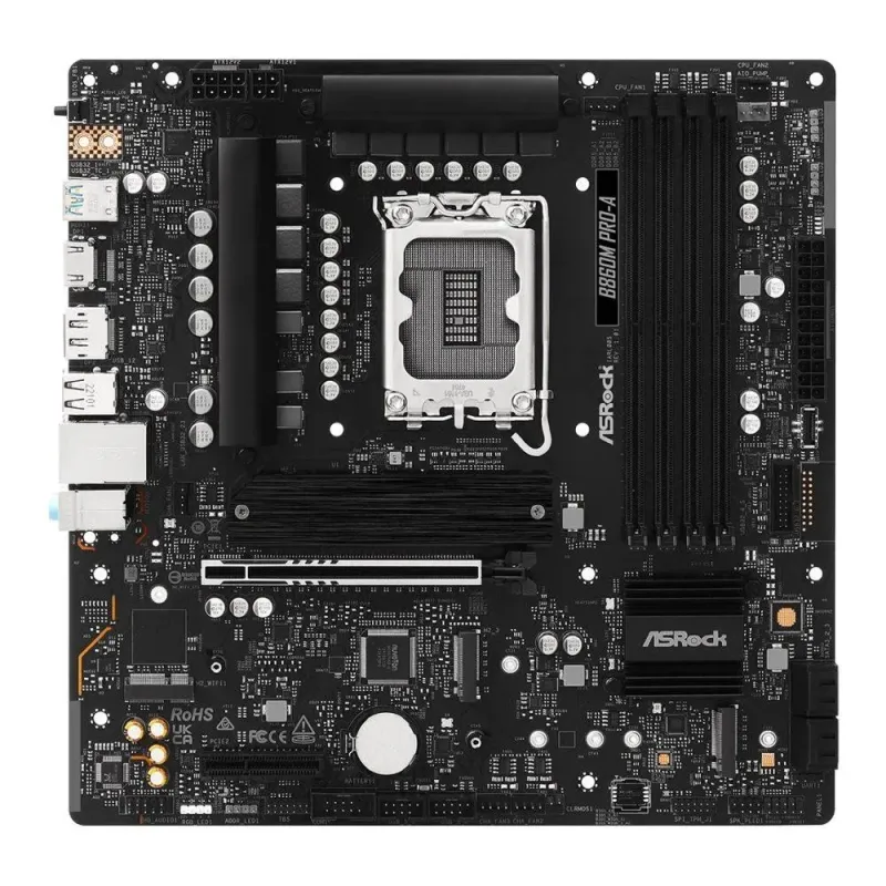 Płyta ASRock B860M Pro-A /B860/DDR5/SATA3/M.2/USB3.2/PCIe5.0/s.1851/M-ATX