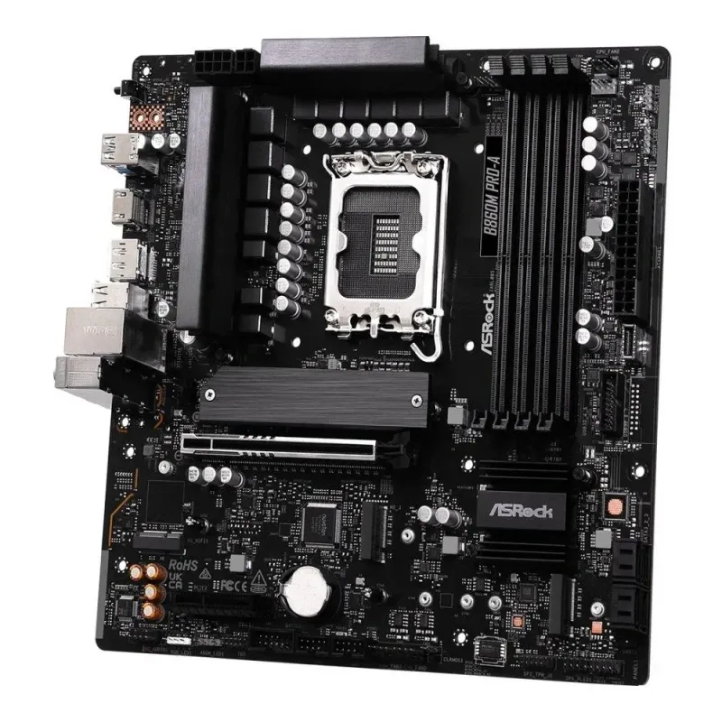 Płyta ASRock B860M Pro-A /B860/DDR5/SATA3/M.2/USB3.2/PCIe5.0/s.1851/M-ATX