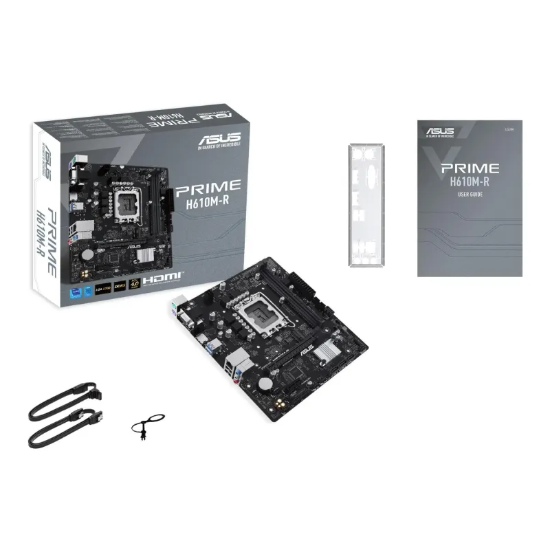 Płyta Asus PRIME H610M-R /H610/DDR5/SATA3/M.2/USB3.0/PCIe4.0/s.1700/mATX